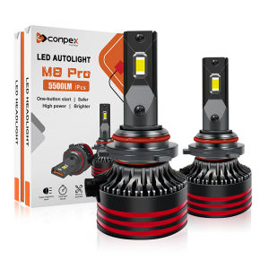 CONPEX M8 PRO 11000LM Led Car Headlightfor 9005/9006/9 007/9012/H1/H3/H4/H7/H8/H9