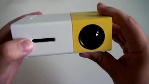 YG300 A10 Mini Projector Portable Full HD 1080P 4K Projector Built-in Speaker Android Projector for Phone Home Theater