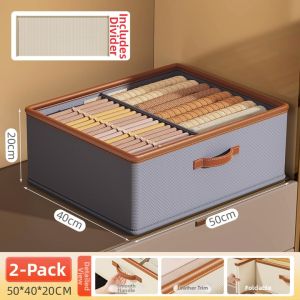 MANJIELI | Clothing Storage Box Foldable