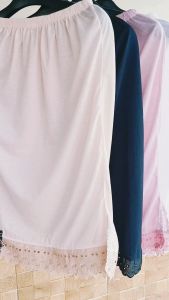 Rok Daleman Wanita Pendek Daleman Rok Pendek XL XXL Halus Lembut Adem