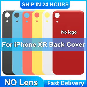 For iPhone XR Back Glass Replacement Battery Cover Rear Door Housing Case - Mobile Phone Part Accessory