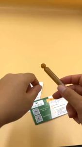 Cây Bút Bấm Huyệt Gạch Bạch Huyết Diện Chuẩn Bằng Sừng