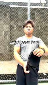 WANNAFIT Leg Sleeve Pad Panjang | Alat Pelindung / Aksesoris Olahraga