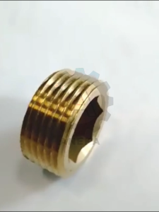 End Plug / Dop Tutup Drat Luar Male Kuningan 1/8 1/4 3/8 1/2 inch