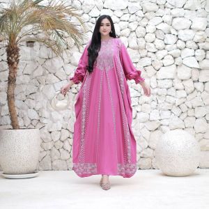 Abaya Gamis kaftan terbaru gamis abaya lebaran/kondangan kekinian