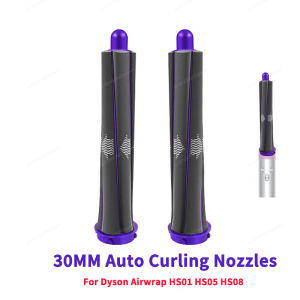 Auto Hair Dryer Curling Attachment 20/30mm Curling Nozzle For Dyson Airwrap&HairDryer Attachment Styling Nozzles For Dyson HD08