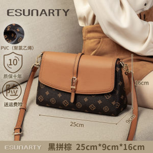 Elegant Floral Mom Bag Crossbody Lightweight Underarm Bag for Women New Year Gift Soft Square Casual Fashion Polyester Lining