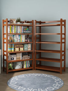 Simple Multi-layer Floor-standing Kitchen Storage Rack Home Living Room Bathroom Utility Shelf Bookcase Organizer Rack
