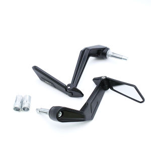 กระจกพับได้สำหรับรถจักรยานยนต์อเนกประสงค์กระจกด้านข้างที่ยึดกระจกเงาแฮนด์การ์ดฮอนด้ายามาฮ่าซูซูกิคาวาซากิ