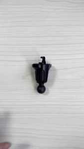 17mm Ball Head Base for Car Mobile Phone Holder Mount GPS Bracket Accessories Universal Car Air Vent Clip with Metal Hook Lock