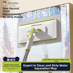 HOMETTLER | Facecloth Designed Dust Mop Electrostatic Cleaning