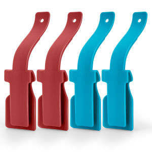 4pc Short Flexible plastic shoe horns Flexible Shoe Lifting Helper Durable Shoe Spoon for Pregnant Women Wearing Shoe Assistants