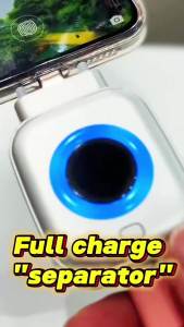 EOENKK | 140W Smart Full Charge Self-Cut Type-C Adapter Universal Auto Disconnect for Night Charging Overcharge Prevention Separator