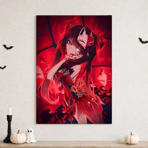 KAYOU | Anime H-Honkai Star Rail Sparkle Poster High-Definition With Textured Finish Modern Style For Hallway Wall Art Decor