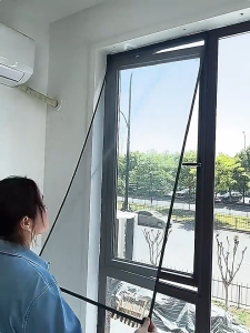 DIY Window Screen Net Strong Magnetic with Frame Anti Mosquito Detachable Mosquito Window Screen/window screen with magnet/screen for window/magnetic screen net for window