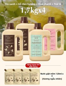 Lycocelle | Nước Giặt Sạch Vi Khuẩn Diệt Mạt Hương Thơm Lâu Dài Vị Chanh Bưởi 7 Ngày