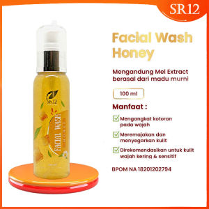 Facial Wash Honey 100ml Sabun Madu Untuk Kulit Kering Normal Melembabkan dan Mencerahkan Kulit wajah