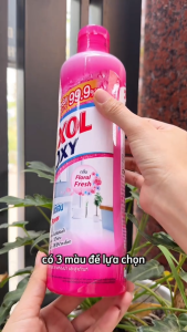 Nước Tẩy Bồn CầuNhà Tắm Vixol Oxy 700Ml - Thái LanDiệt KhuẩnAn ToànTrắng SángBảo Vệ Lớp Men Sứ