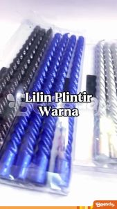 Lilin Spiral Dekorasi 4pcs | Lilin Ulang Tahun | Lilin Natal Cantik