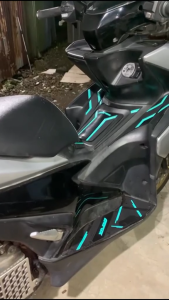 Body Protector/Tankpad YAMAHA AEROX OLD 155cc 2016-2019 Deckpad Pelindung Bordes motor bahan karet