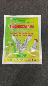 EMAMECTIN 60 (100g) | Sinh Học KAJIO 5WG Singapore | Diệt Sâu Cuốn Lá – Sâu Xanh – Bọ Trĩ Dưa Hấu – Sâu Tơ Rau Màu | Hiệu Quả Nhanh – Pha 4 Bình 25 Lít