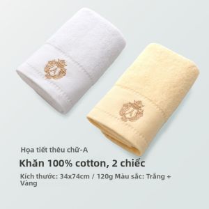 Audiano | Bộ Khăn Bông Dày Lớn