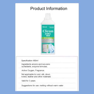 Laundry Detergent + Explosive Salt: Color Bleach Whitening Dissolver Whitening Color Bleaching Detergent Remove Yellow 漂白剂