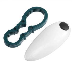 Electric Can Opener Automatic Jar Bottle Opener Hands-Free Easy Pull Tab Can Opener Perfect For Kitchen Aid and Outdoor Camping