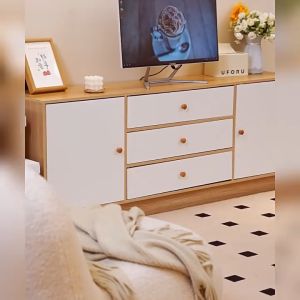 Adjustable TV Cabinet TV Media Storage Cabinet  Rak TV Modern TV Cabinet Almari TV Living Room Furniture
