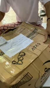 PIALA TROPHY SET JUARA 123 KAKI 3 MEWAH WARNA MERAH HIJAU UNGU & BIRU