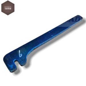 kunci besi gagang baja biru persegi ukuran 6-8-10-12-13-16 pembengkok penekuk besi