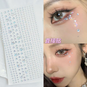 Direct Stick Sparkling Diamond Decorations for Childrens Stage Makeup And Festival Butterfly Eyeliner Waterproof Shiny Crystals