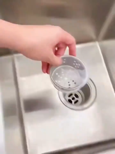 100pcs Dapur Bathroom Hair Prevent Sink Colanders Strainers Tools Shower Drain Cover Net Mesh Filter Bag Net Strainer