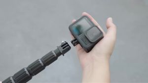 PULUZ | PULUZ 1.5m 1.2m Aluminum Invisible Selfie Stick for DJI/ Insta360/ GoPro Anti-Shake Vlog Locking Telescopic Extension Monopod