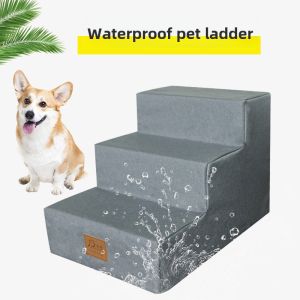Pet Stairs Dog Bed Step Ladder Small Dogs Easy to Clean Waterproof Removable Pet Steps for Bed Side Universal Brand