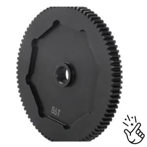 Steel Metal 86T 48P Spur Gear Main Gear Main Gear 51714 for Tamiya BBX BB01 Tamiya BB-01 OP Metal Upgrade Parts Rc Crawler Car Buggy
