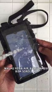 TAGAR - Tas Dompet Handphone & Kartu Anti Air Hanging Wallet WaterProof Tas Selempang Mini TAGAR HWx05