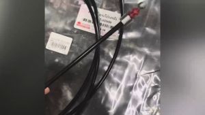 สายดึงฝากระโปรงหลัง โตโยต้า วีออส VIOS 2007-2012 (46407-0D050) แท้ OEM สั่งโดยตรง/BSNKP