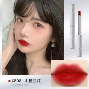 ลิปสติกเนื้อแมท ไม่ซีดจาง ไม่เป็นรอย ไม่ซีดจาง แมท กลิตเตอร์ วิตามิน ลิปสติก ปาก น้ำตาล ปาก ลิปสติก เนื้อแมท
