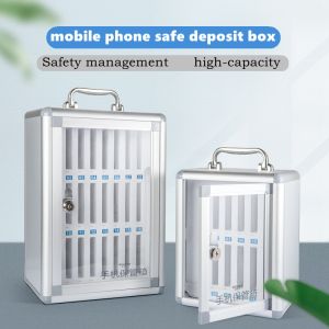 【XMT】Glosen Mobile Phone Safe Box Transparent with Lock Factory Staff Force Student Handheld Wall-Mounted