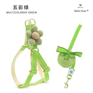 Adjustable Dog Leash Prevents Escape High Aesthetic Value for Medium to Small Dogs Comfortable Chest Strap Dog Leash