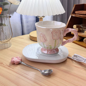 LUXIAOSHI | Tulip-Shaped Ceramic Mug