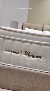 MATTREZ Medium/12.5” Spring Mattress/10-Year Warranty/Free Delivery/Spinal Support/Direct From Factory/Cool Silk Fabric