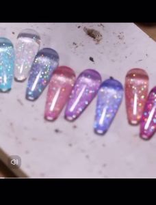 Thời Trang Nàng Tiên Cá Series Gel Sơn Móng Tay 2026 Lãng Mạn Dopamine Màu Hồng Đầy Màu Sắc 1-9 Chiếc Bộ ZH Dụng Cụ Làm Móng 12Ml