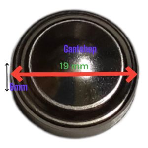 Dop/ Tutup pipa besi stainles 3/4" diameter 19 mm