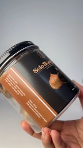 Uk Besar TruOrganic Black Garlic Bawang Hitam Tunggal 250gr | Bawang Hitam Tunggal | Solo Garlic