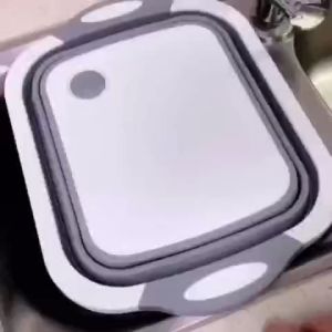 Ready Stock Kitchen Tool Foldable Kitchen Basket Vegetable Washing Draining Display Choppers