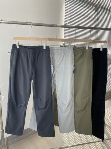 กางเกงกันหนาวแบบลำลองสำหรับผู้ชาย ทรงหลวม ทรงหลวม เอวยางยืด ผ้ากันลม ผ้ากันน้ำ ทรงหลวม กางเกงขายาวทรงตรง