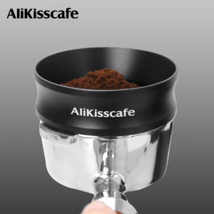 AliKisscafe Coffee Dosing Ring Magnetic Espresso Funnel 51mm 53mm 58mm Delonghi Breville Portafilter Accessories Barista Tools