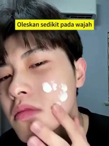 Mens Face Whitening Cream 50gr - Krim Pria Pemutih Pelembab Wajah Anti Kerut Penuaan Dini Kolagen Krim Perawatan Kulit Pria Skincare Wajah Glowing Memutihkan Mengencangkan Kulit Memperbaiki Kulit Kering